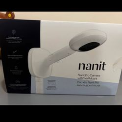 Nanit Pro Camera and Wall Mount. Includes one small Breathing Band