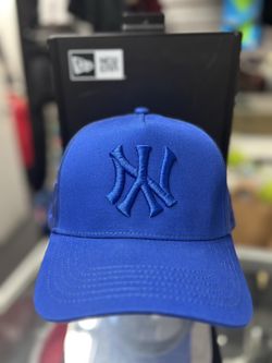 All Blue New York Yankees Trucker cap