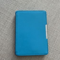 Blue Kindle Protective Case With Magnetic Closure