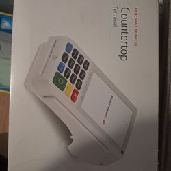 Card processing counter top terminal