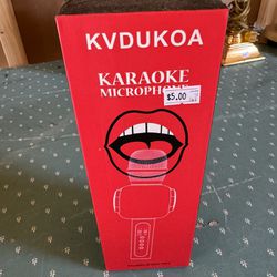 Karaoke Microphone New