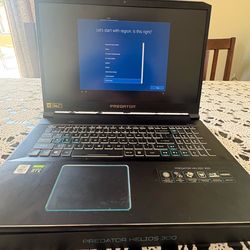 Gaming laptop