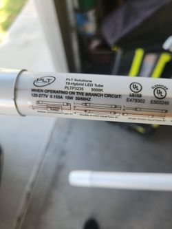 Like New PLT Solutionz T8 LED Hybrid Tube