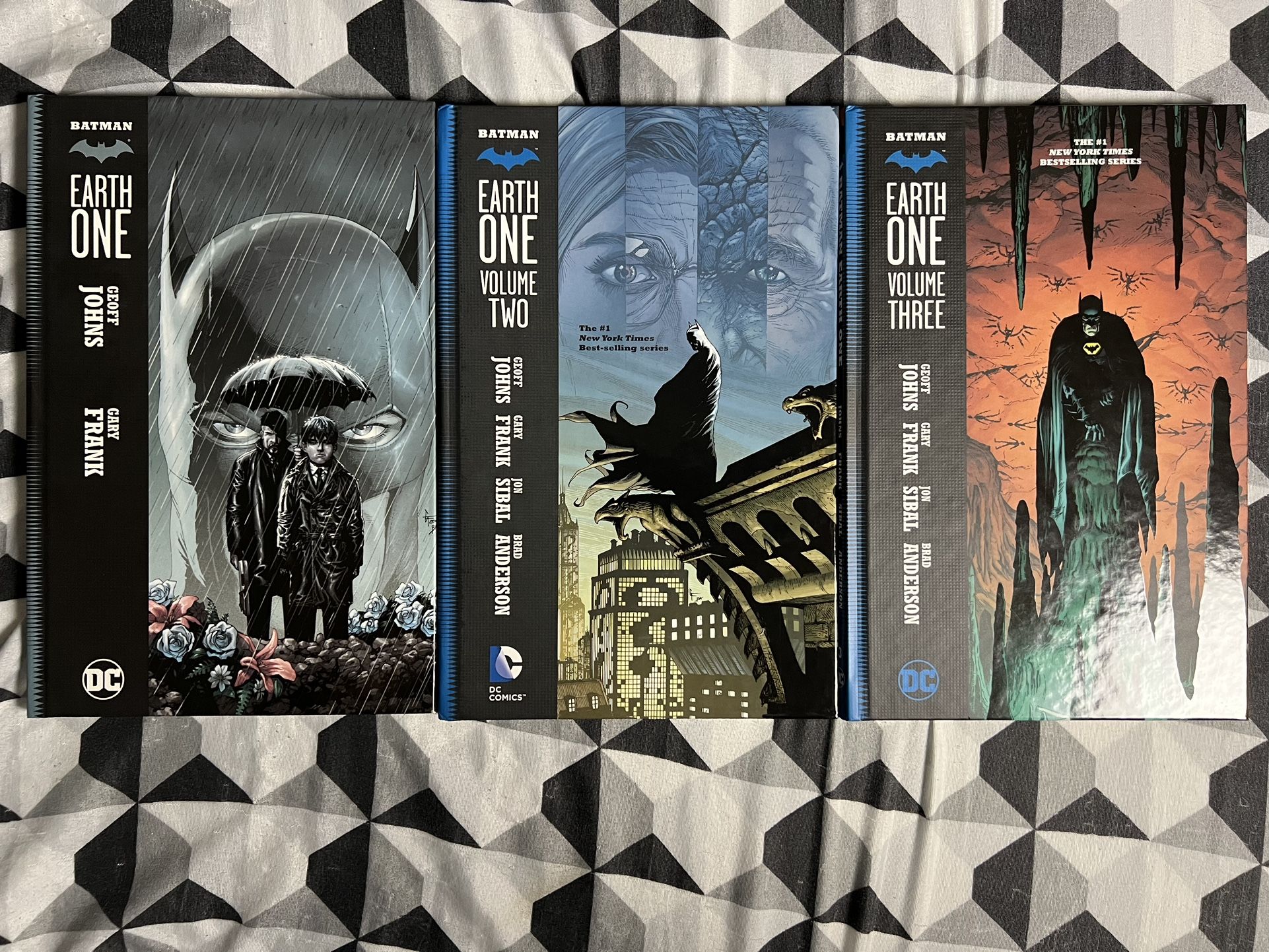 Batman Earth One Volumes 1-3 (COMPLETE SET) (DC Comics)