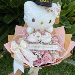 Ramo Rosas Rose Bouquet Hello Kitty 