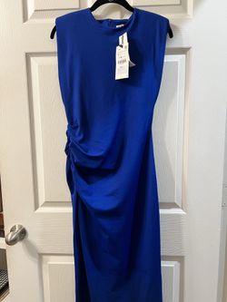 Zara Draped Midi Dress