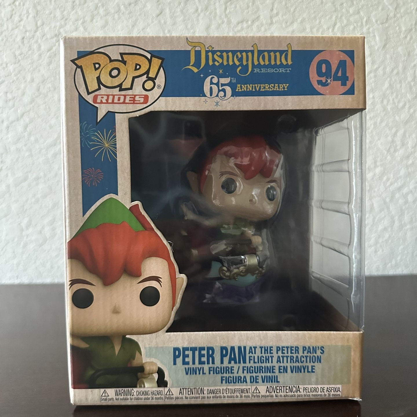 Funko Pop Peter Pan Flight Ride 65th Anniversary for Sale in