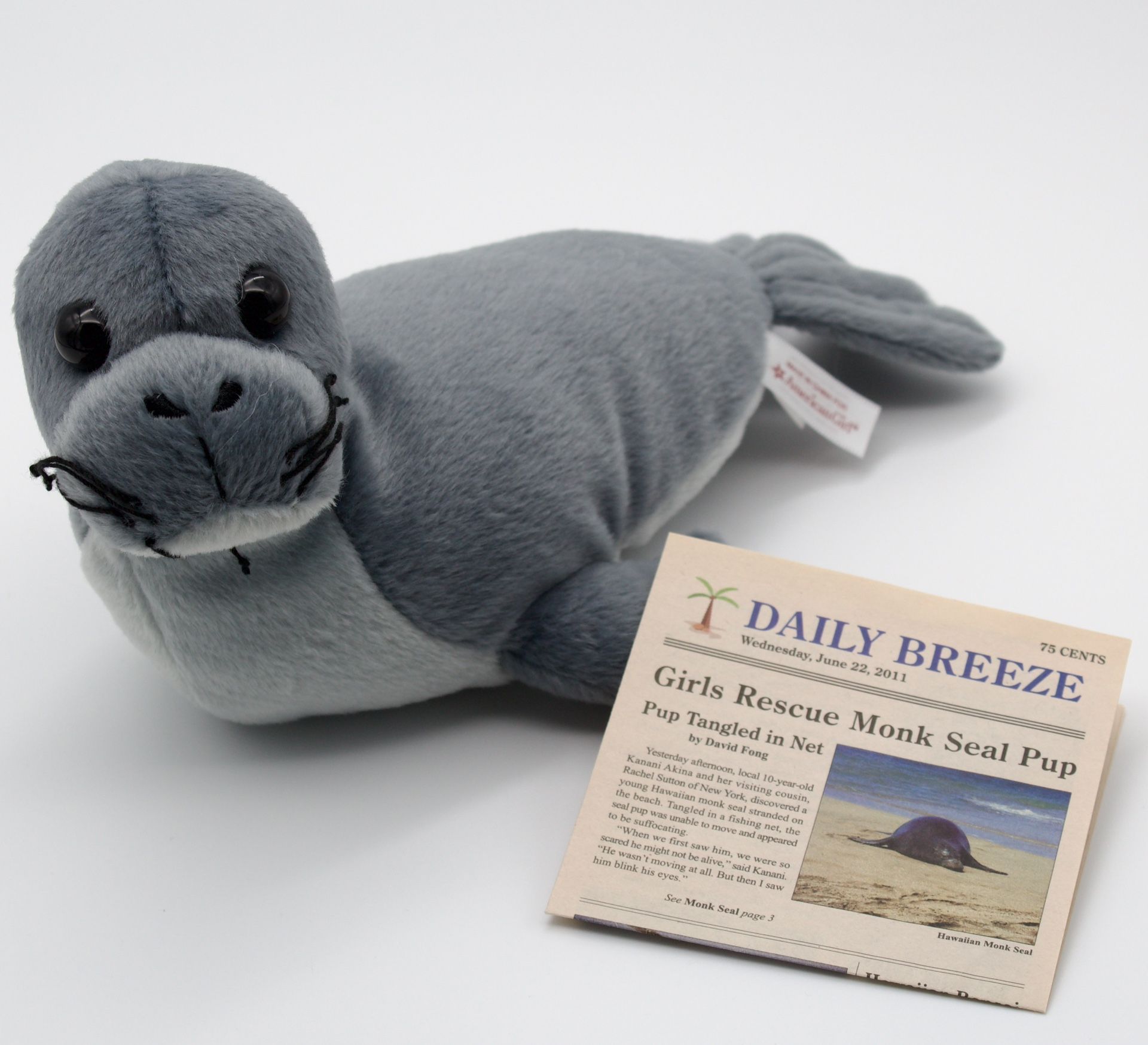 ⟡COMPLETE⟡ Hawaiian Monk Seal Set (no original box)