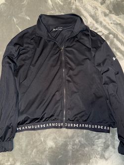 Under Armour Black Full-Zip Track Jacket