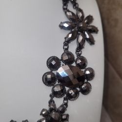 Necklace New Black Gunmetal