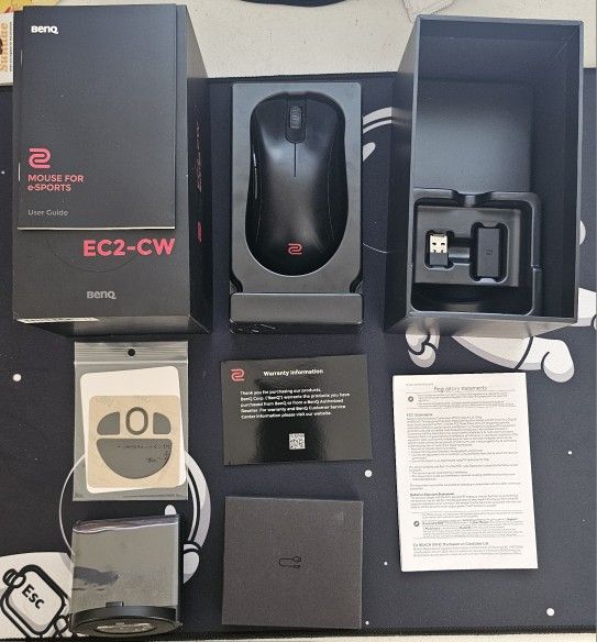 BenQ ZOWIE EC2-CW Wireless Ergonomic Gaming Mouse