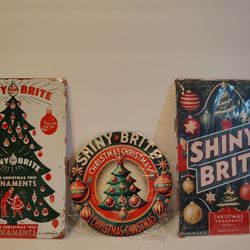 Metal Shiny Bright Signs