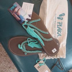 Size 6 PLAKA Sandals
