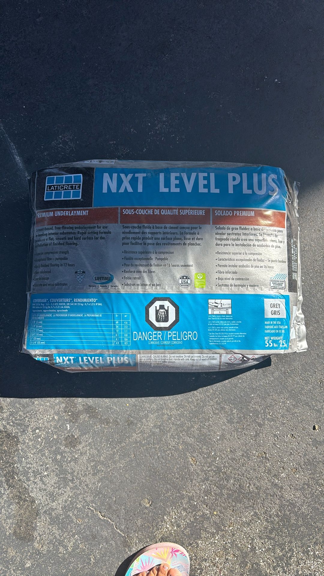 LATICRETE NXT LEVEL PLUS SELF LEVELING