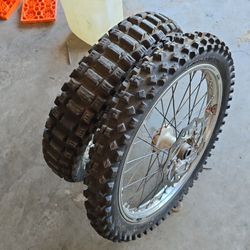 KTM Dirt Bike Wheels F/R W Tubliss