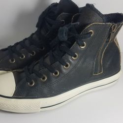 Leather Converse