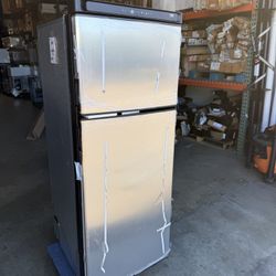 Norcold N10DCSSR Polar-Series 10 cu.ft. DC Compressor RV Refrigerator with Stainless Steel Doors - Right-Handed