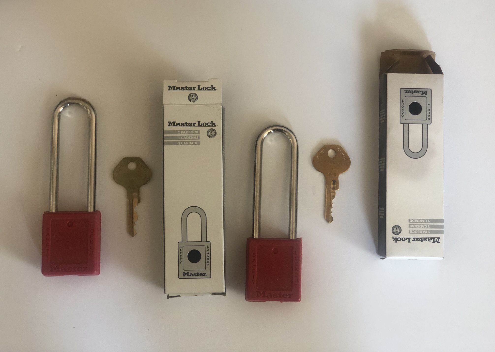 Master Locks With Keys