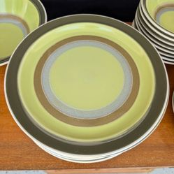 Retro MCM Japanese Stoneware Set Mid Century