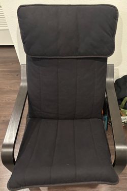 Black cozy chair