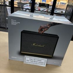 Marshall Wouburn II Bluetooth Speaker - Pay $5 today and pay the rest later -