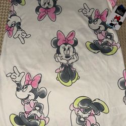 Girls Pj Dress Disney Minnie Mouse 