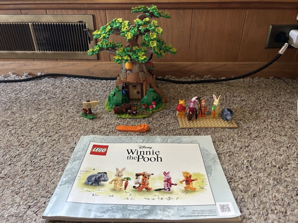 Winnie The Pooh House Lego Set