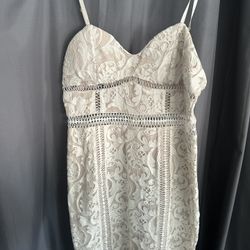 White Lace Dress