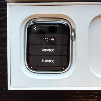 Apple Watch Series 8 - 45mm Silver Stainless Steel – White Ocean or Sport Band