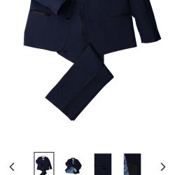Navy Blue Tuxedo Kids