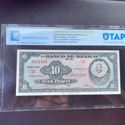 Billete De Coleccion De 🇲🇽 Mexico😎