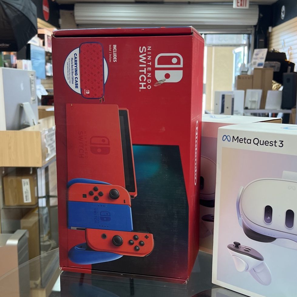 Nintendo Switch With Bonus Bag 