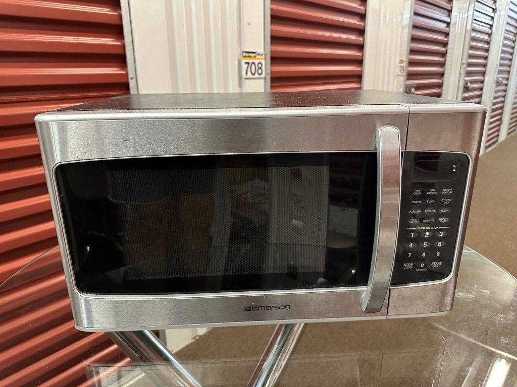 EMERSON 1000 WATTS MICROWAVE BLACK STAINLESS STEEL APPLIANCE,All Products : American Fashion Style Bags On Sale
