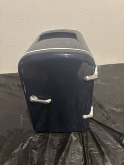 Mini Black Refrigerator