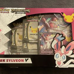 Pokemon TCG: Celebrations Dark Sylveon V Collection Box - New Factory Sealed