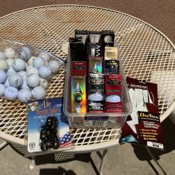 Golf Bundle!! Balls, glove etc 