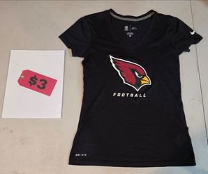 Arizona Cardinals Nike DriFit Women's XS Black Shirt
