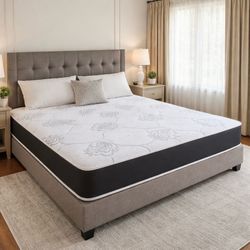 Brand New King Size Mattress 12” Thick - High Quality & Comfort | Factory Sealed | Same Day Pickup & Delivery Available