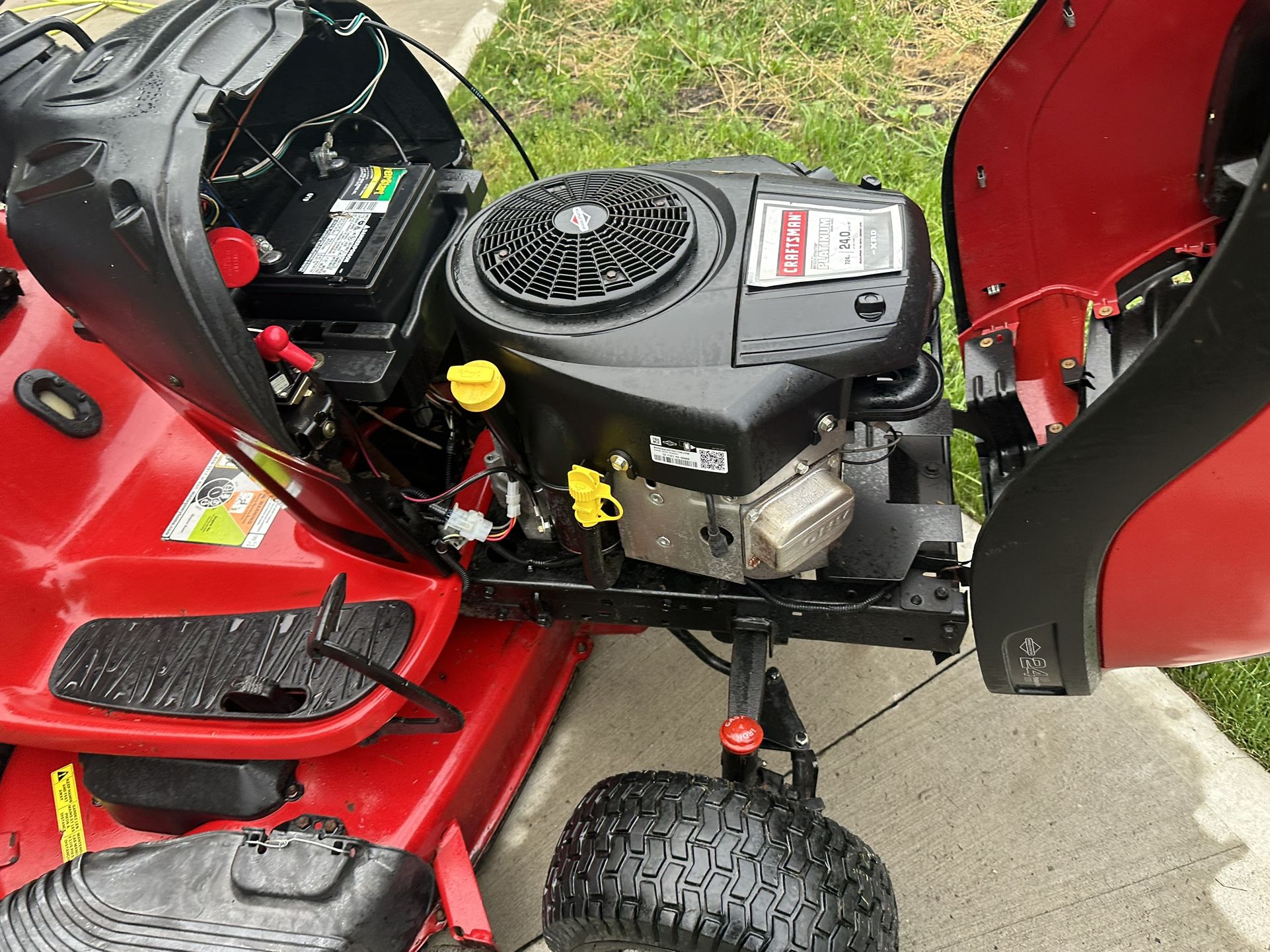 Craftsman yt4000 24hp hotsell