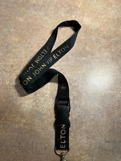 Elton John 2019 Lanyard VIP Final Concert Tour Farewell Yellow Brick Road