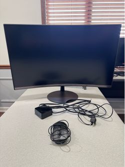 HP SAMSUNG CURVED MONITOR *see description”*