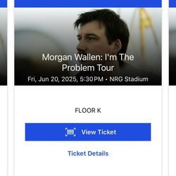 Morgan Wallen Houston Show