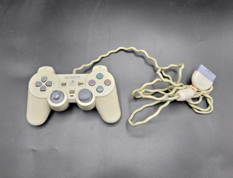 Sony PlayStation One PSone Controller DualShock SCPH-110 OEM Analog Untested 