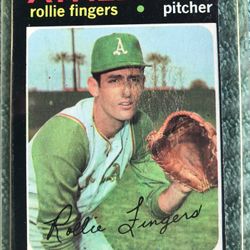Athletics Rollie Fingers Card
