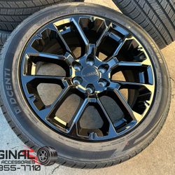 22" GMC Sierra Yukon Denali Cadillac Escalade 6x5.5 Wheels Tires Rims