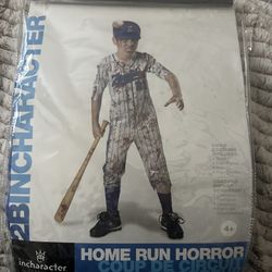 Baseball Zombie Costume Dress Up