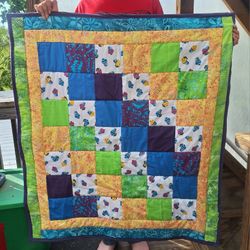 Colorful Baby Quilt
