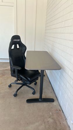 chair and desk