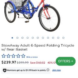 Three Wheel Bicycle 