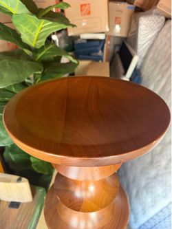 Walnut Pedestal